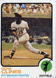 1973 Topps Baseball Cards      333     Gene Clines